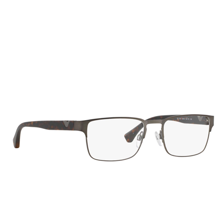 Lunettes de vue Emporio Armani EA1027 3003 matte gunmetal - 2/3