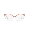 Gafas graduadas Emporio Armani EA1087 3167 shiny pink & rose gold - Miniatura del producto 1/3