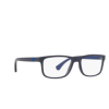 Emporio Armani EA3147 Korrektionsbrillen 5754 matte blue - Produkt-Miniaturansicht 2/3