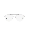 Giorgio Armani® Round Eyeglasses: AR5066 color Silver / Matte Black 3015 - product thumbnail 1/3.
