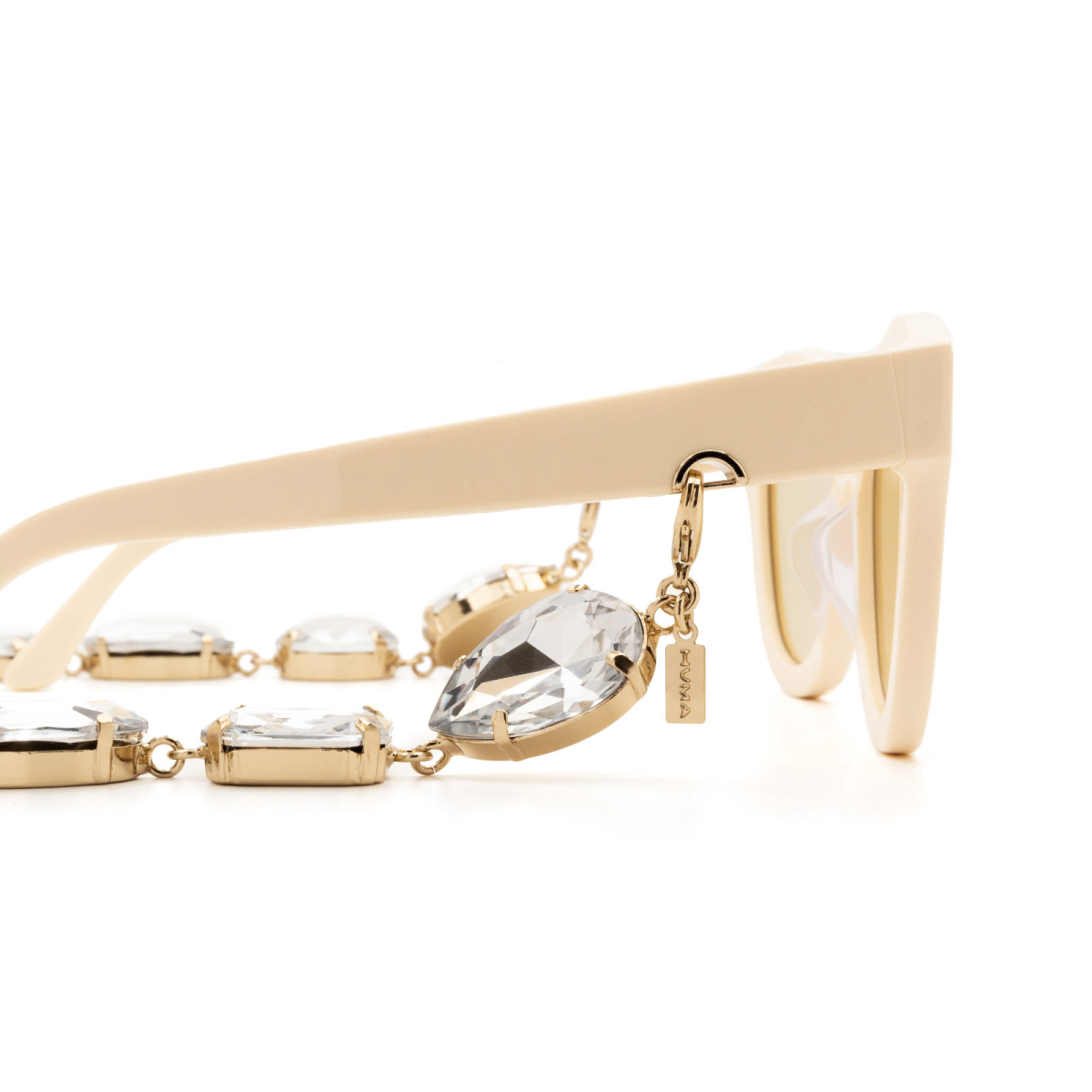 Huma® Accessories: Maxi Swarovski Chain-crystal color Gold S01.32 - product thumbnail 3/3.