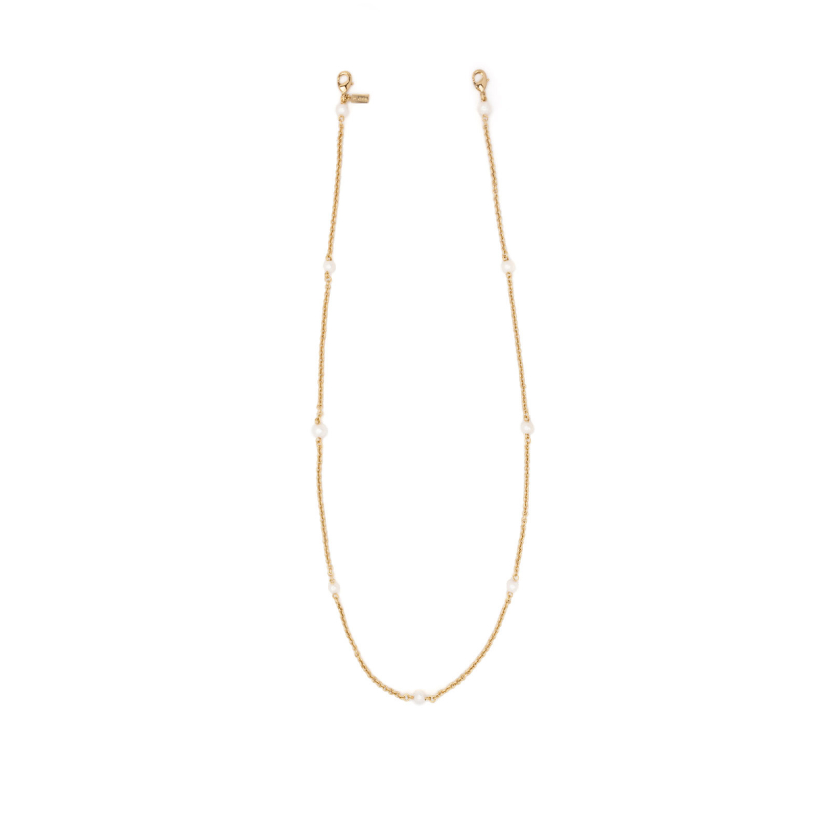 Huma® Accessories: River Pearls Chain color Gold P12 - product thumbnail 2/3.