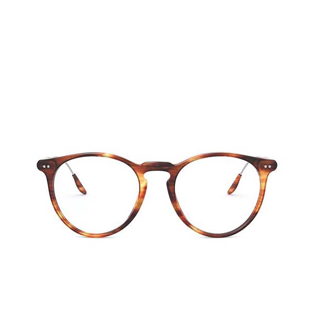 Ralph Lauren RL6195P Eyeglasses 5007 SHINY STRIPED HAVANA - front view