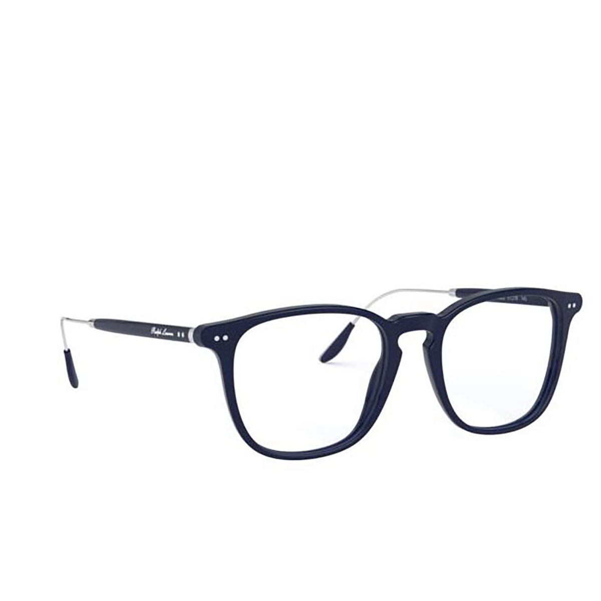Ralph Lauren RL6196P Eyeglasses 5465 SHINY BLUE - three-quarters view