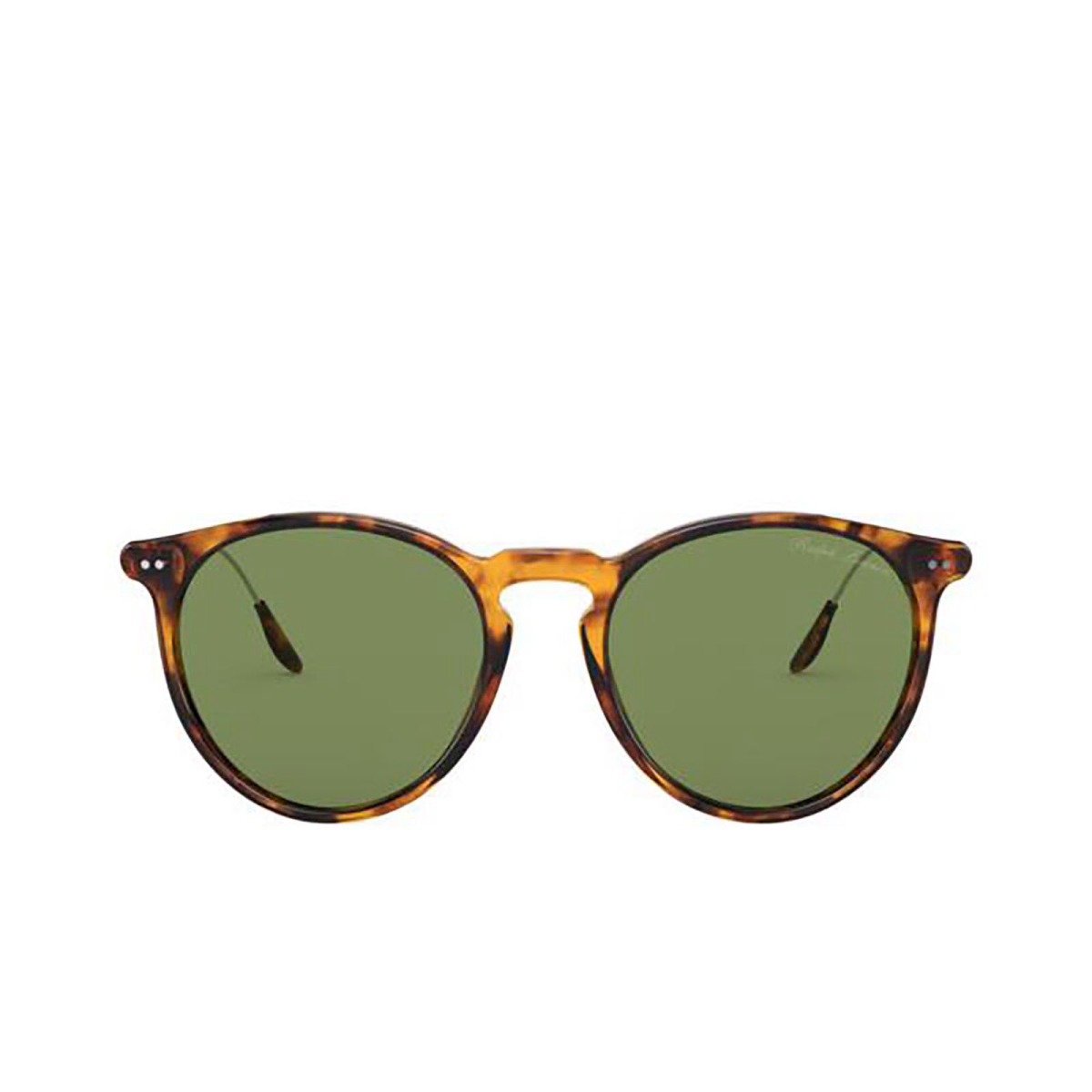 Ralph Lauren RL8181P Sunglasses 52494E SHINY ANTIQUE HAVANA - front view