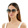 Chloé CH0030S butterfly Sunglasses 006 green - product thumbnail 5/5