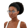 Saint Laurent® Square Eyeglasses: SL 471 color Beige 004 - product thumbnail 4/4.