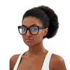 Saint Laurent SL M97 Eyeglasses 004 dark havana - product thumbnail 5/5