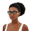 Gucci® Square Eyeglasses: GG1025O color Black 003 - product thumbnail 4/4.