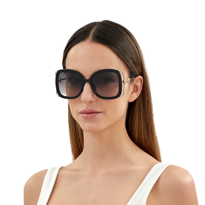 Gucci GG1021S Sunglasses 002 black - 5/5