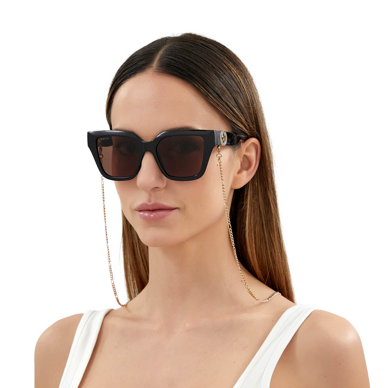 Gucci GG1023S Sunglasses 005 black - 5/5