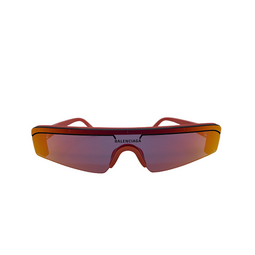 Balenciaga® Mask Sunglasses: BB0003S color 004 Red 