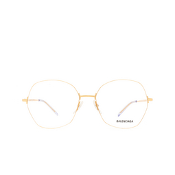 Balenciaga® Irregular Eyeglasses: BB0014O color Gold 003.