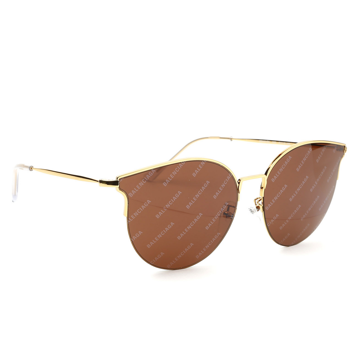 Balenciaga® Butterfly Sunglasses: BB0021SK color 005 Gold - 2/4