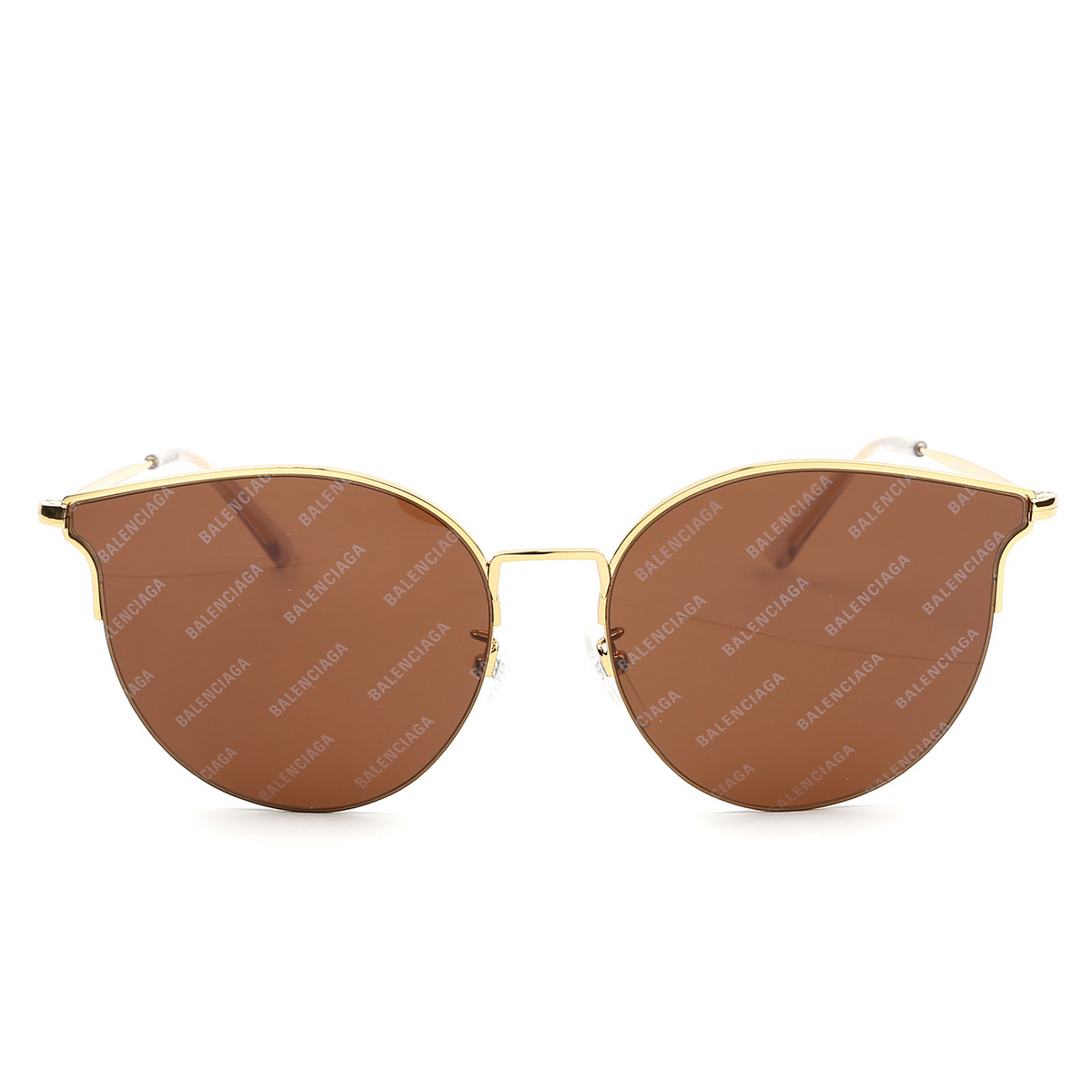 Balenciaga® Butterfly Sunglasses: BB0021SK color 005 Gold - 1/4
