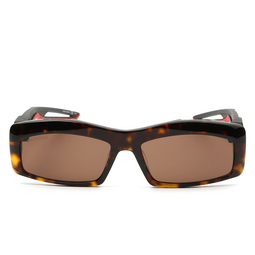 Balenciaga® Rectangle Sunglasses: BB0026S color 003 Havana 