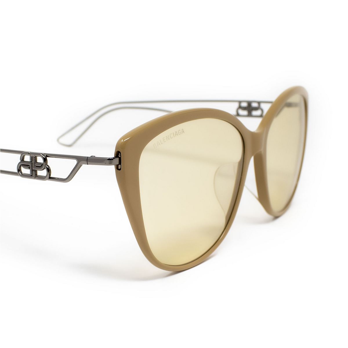 Balenciaga® Butterfly Sunglasses: BB0057SK color 003 Brown - product thumbnail 3/3