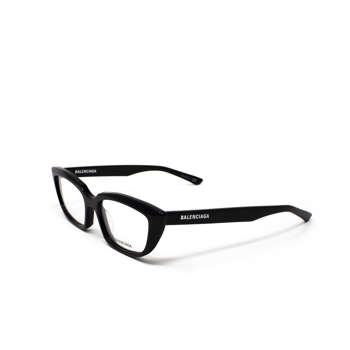 Balenciaga BB0063O Eyeglasses 001 Black - 3/5