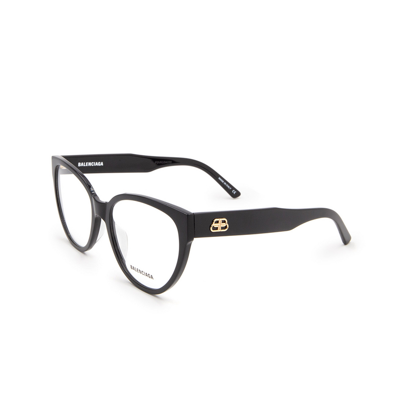 Balenciaga BB0064O Eyeglasses 001 black - 3/5