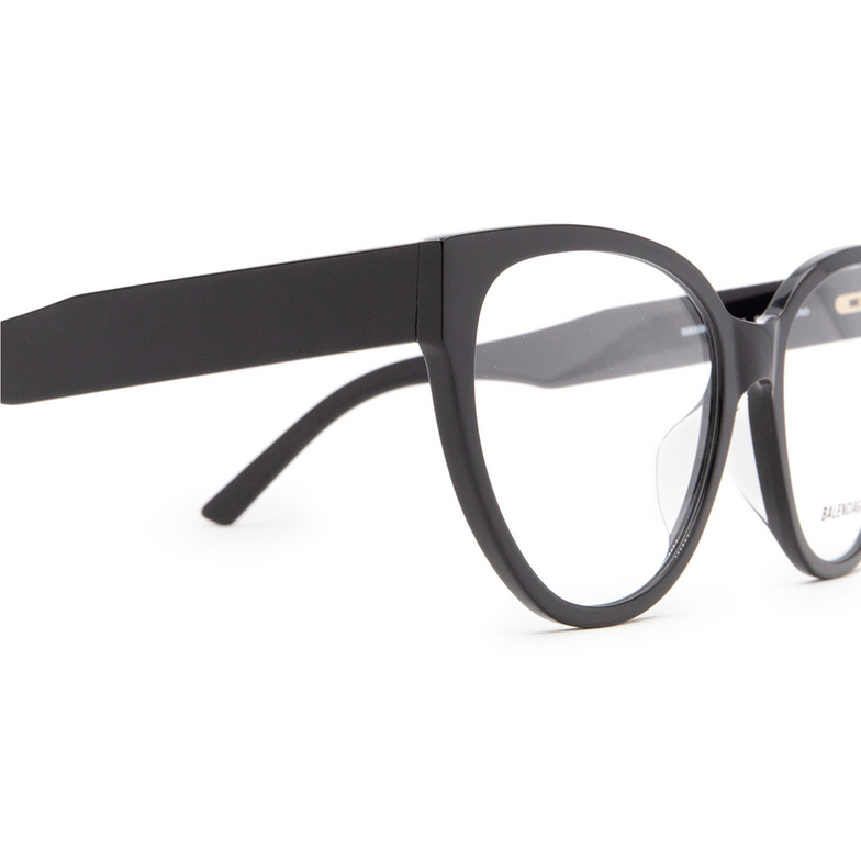 Balenciaga BB0064O Eyeglasses 001 black - 4/5