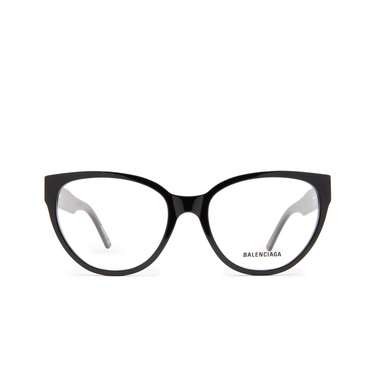 Balenciaga BB0064O Korrektionsbrillen 001 black - Vorderansicht