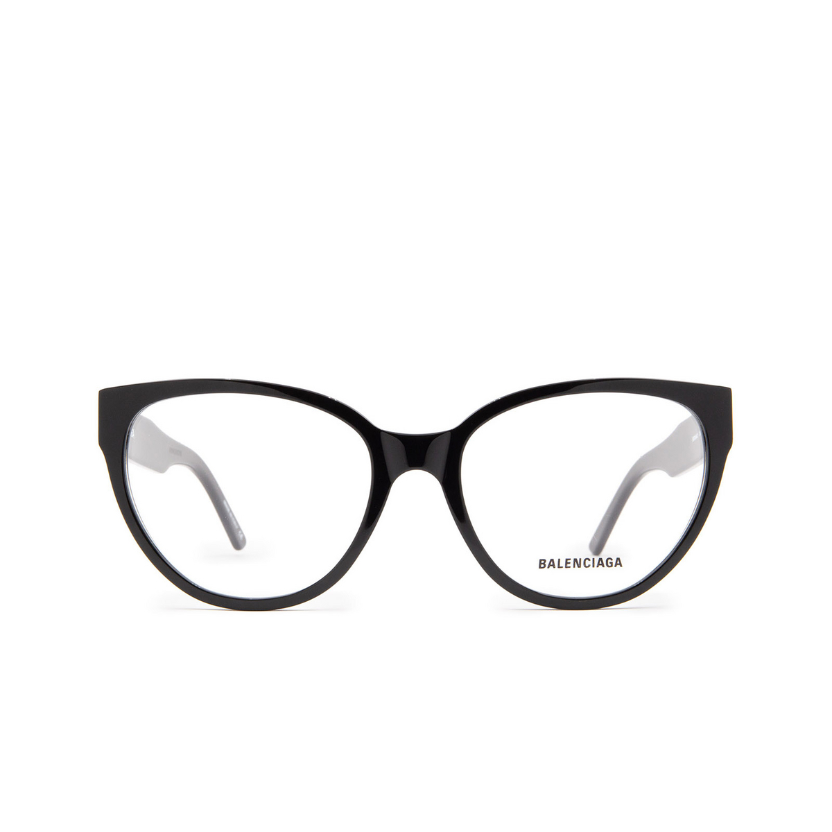 Balenciaga BB0064O Eyeglasses 001 Black - front view