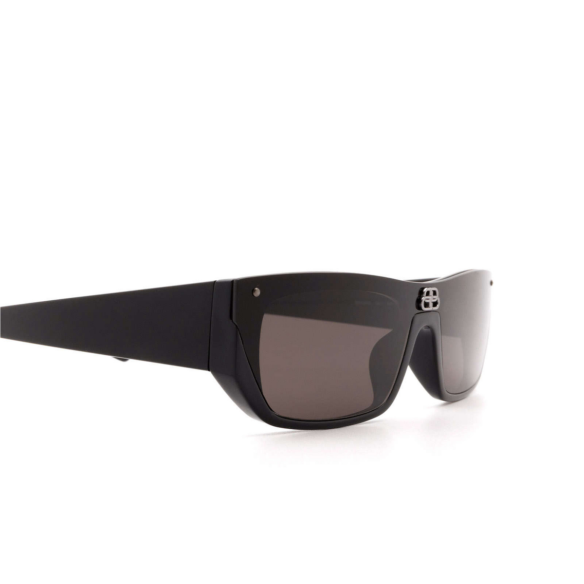 Balenciaga® Rectangle Sunglasses: BB0080S color 001 Black - product thumbnail 3/3