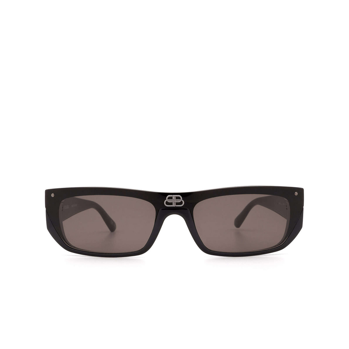 Balenciaga® Rectangle Sunglasses: BB0080S color 001 Black - product thumbnail 1/3