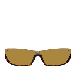 Balenciaga® Rectangle Sunglasses: BB0080S color 004 Havana 