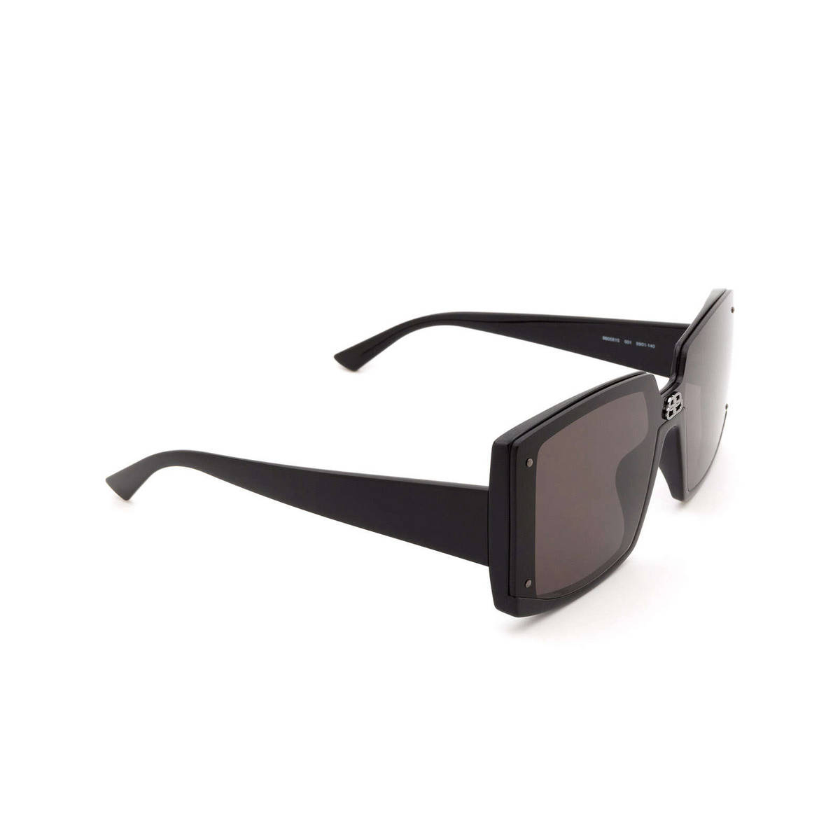 Balenciaga® Square Sunglasses: BB0081S color Black 001 - 2/3.
