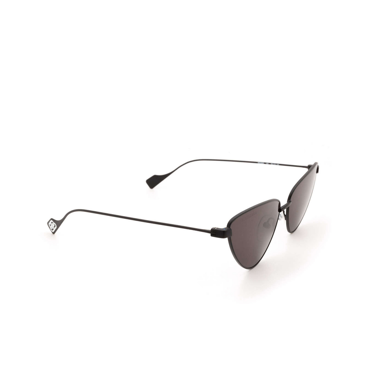 Balenciaga® Cat-eye Sunglasses: BB0086S color Black 001 - product thumbnail 2/3.