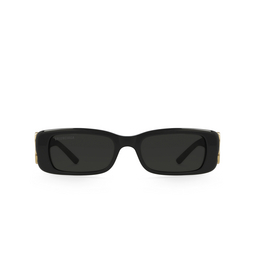 Balenciaga® Rectangle Sunglasses: BB0096S color 001 Black 