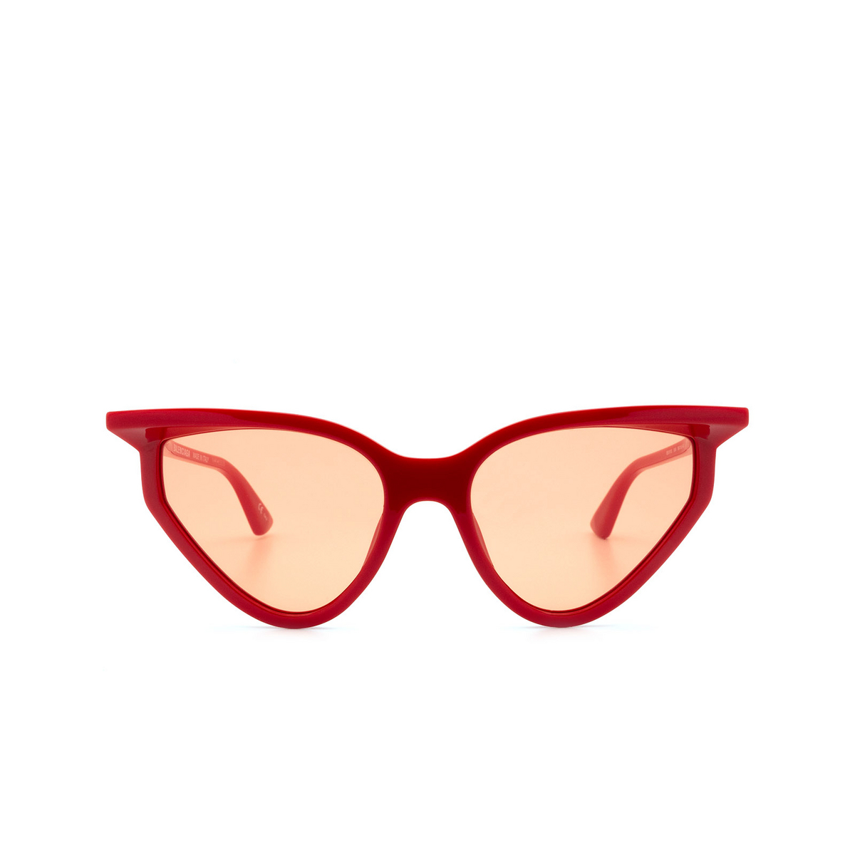 Balenciaga® Square Sunglasses: BB0101S color 006 Red - product thumbnail 1/3