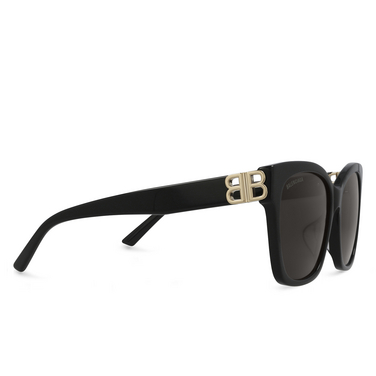 Balenciaga BB0102SA Sunglasses 001 black - three-quarters view