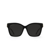 Balenciaga BB0102SA Sunglasses 001 black - product thumbnail 1/5