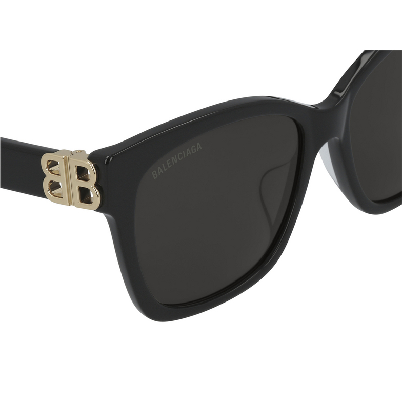 Balenciaga BB0102SA Sunglasses 001 black - 3/5