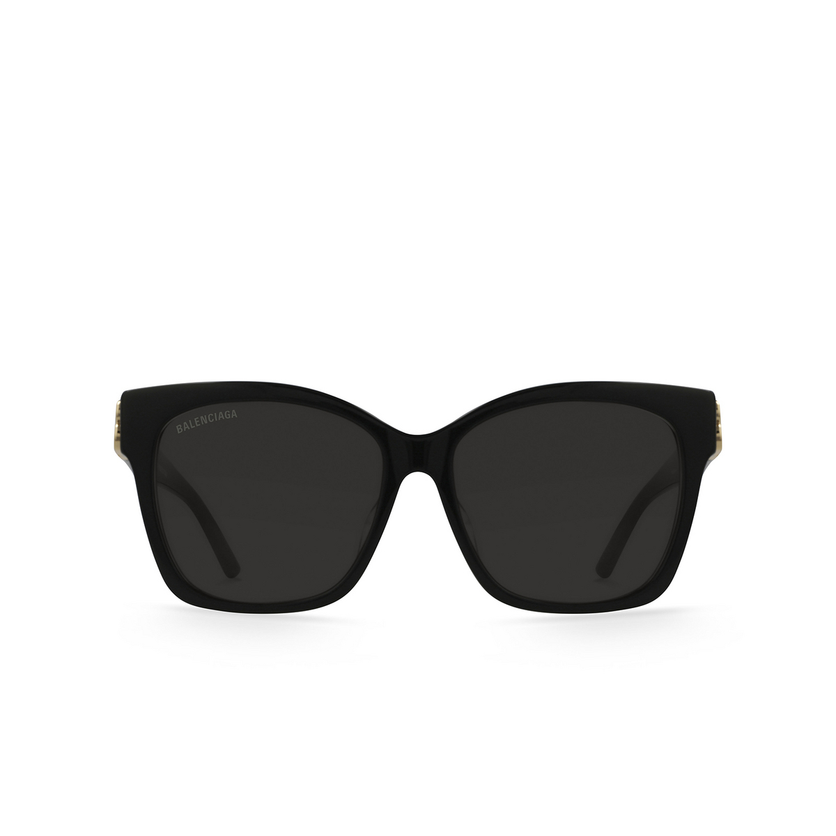 Balenciaga BB0102SA Sunglasses 001 Black - front view