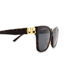 Balenciaga BB0102SA Sunglasses 002 havana - product thumbnail 3/4