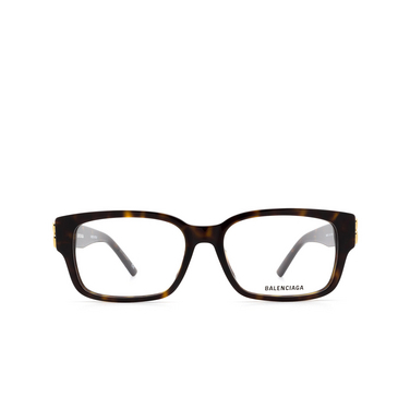 Lunettes de vue Balenciaga BB0105O 002 havana - Vue de face