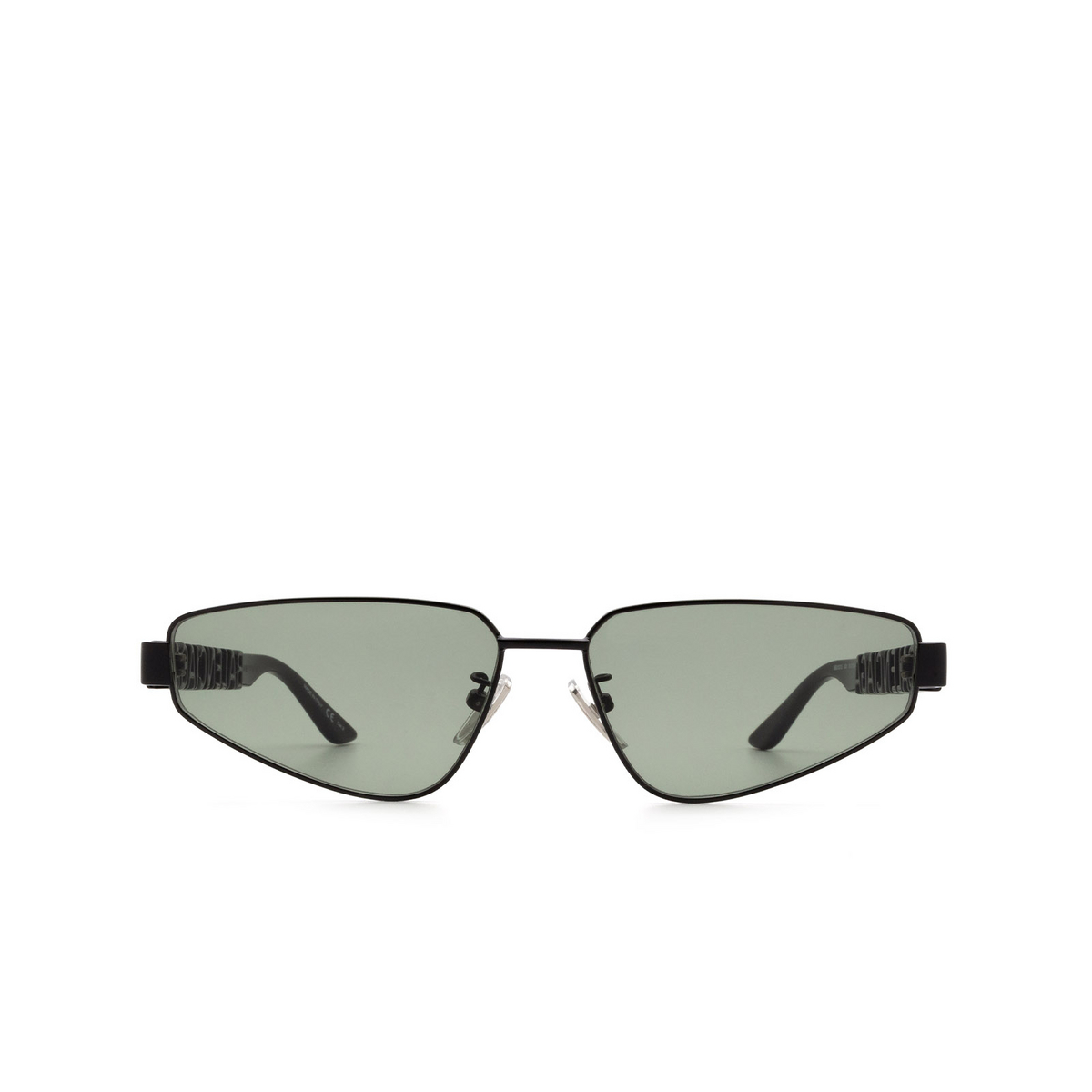 Balenciaga® Irregular Sunglasses: BB0107S color 001 Black - product thumbnail 1/3