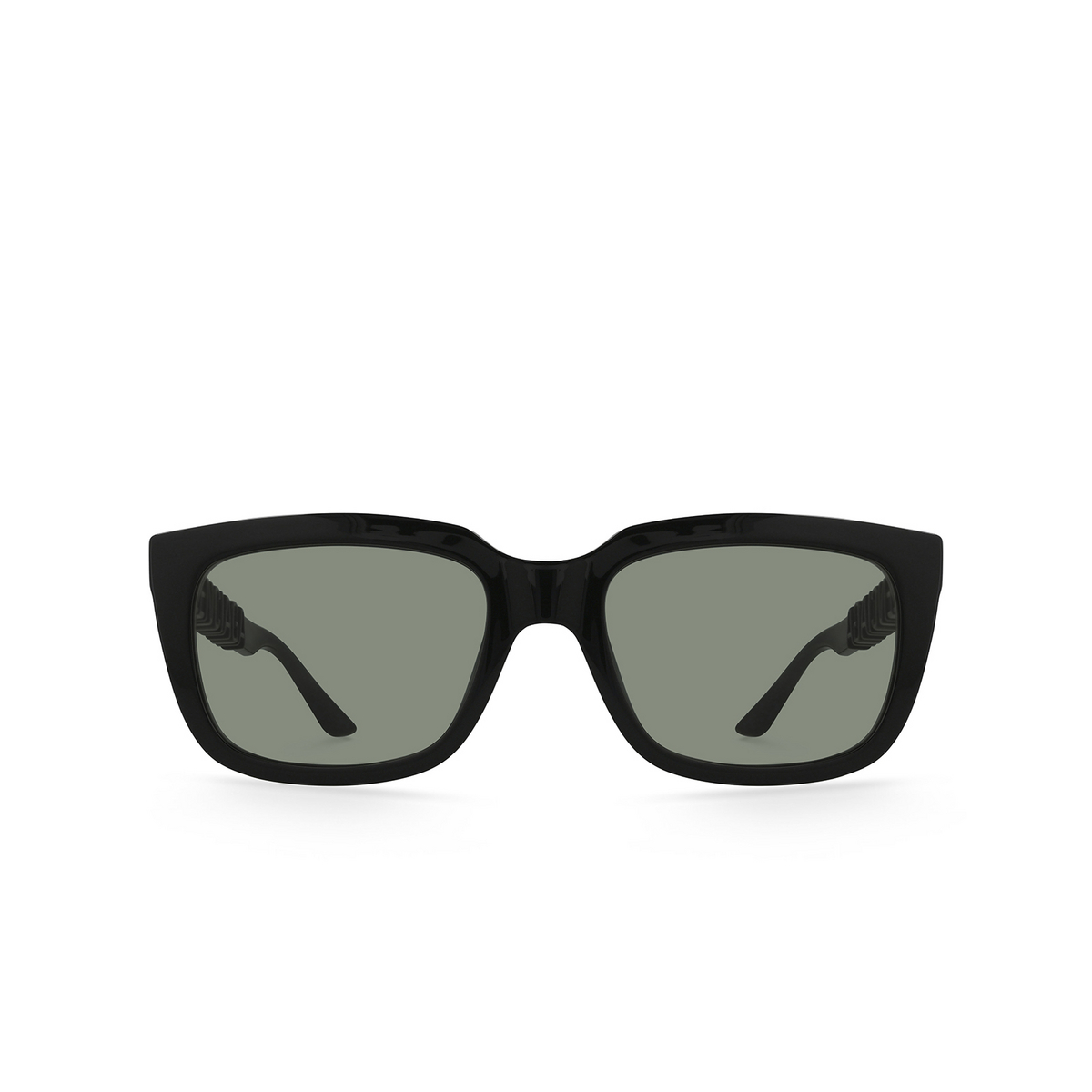 Balenciaga® Square Sunglasses: BB0108S color Black 001 - front view.