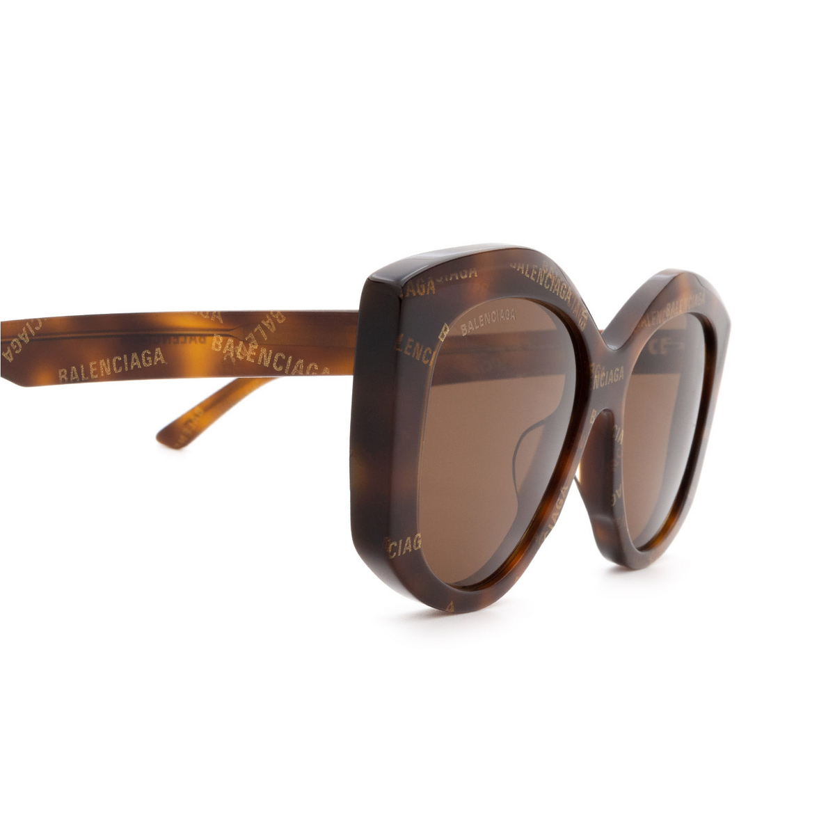 Balenciaga® Butterfly Sunglasses: BB0126S color 002 Havana - 3/3