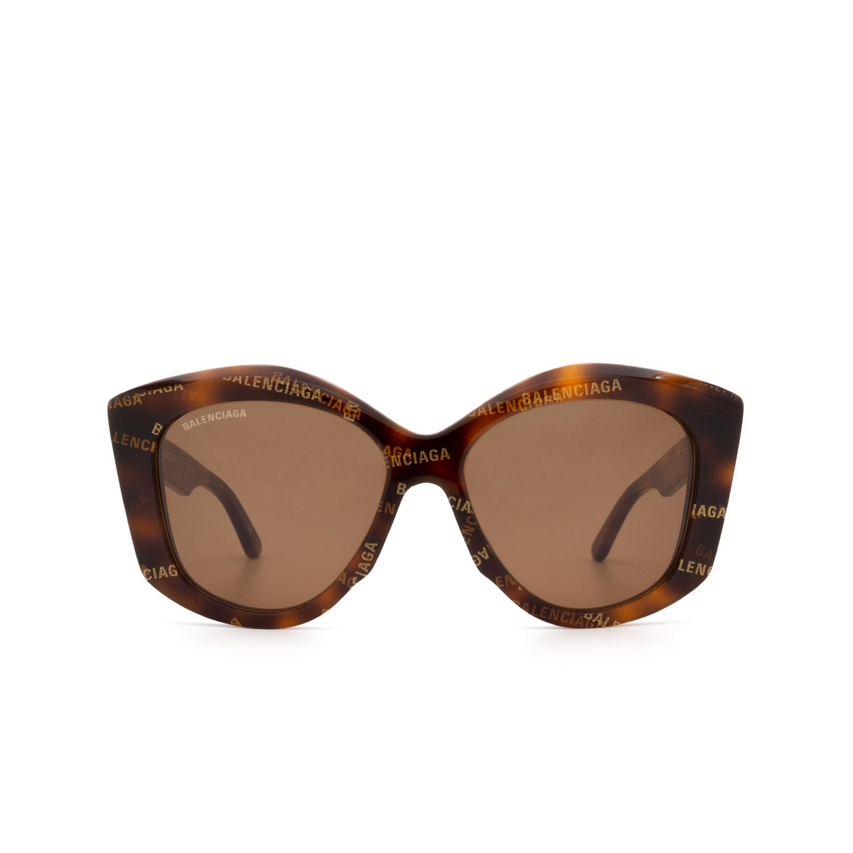Balenciaga® Butterfly Sunglasses: BB0126S color Havana 002 - 1/3.
