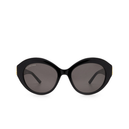 Balenciaga® Oval Sunglasses: BB0133S color 001 Black 