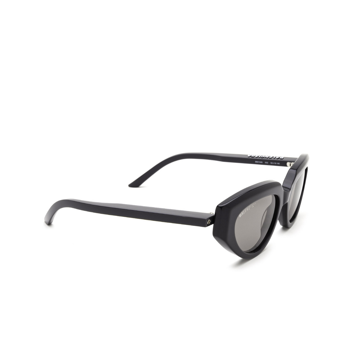 Balenciaga BB0159S Sunglasses 002 Grey - three-quarters view