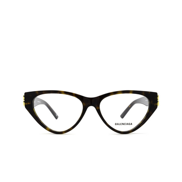 Balenciaga BB0172O Korrektionsbrillen 002 havana - Vorderansicht