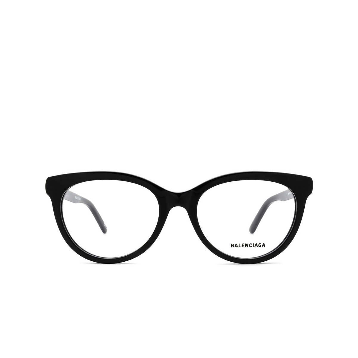 Balenciaga BB0185O Eyeglasses 001 Black - front view