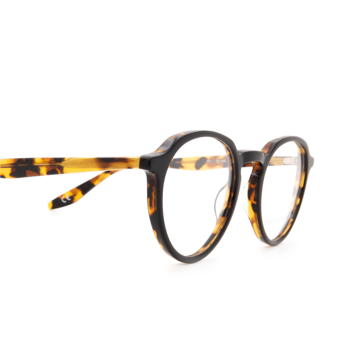 Barton Perreira ARCHIE Eyeglasses 0CK Black Amber Tortoise - product thumbnail 3/4