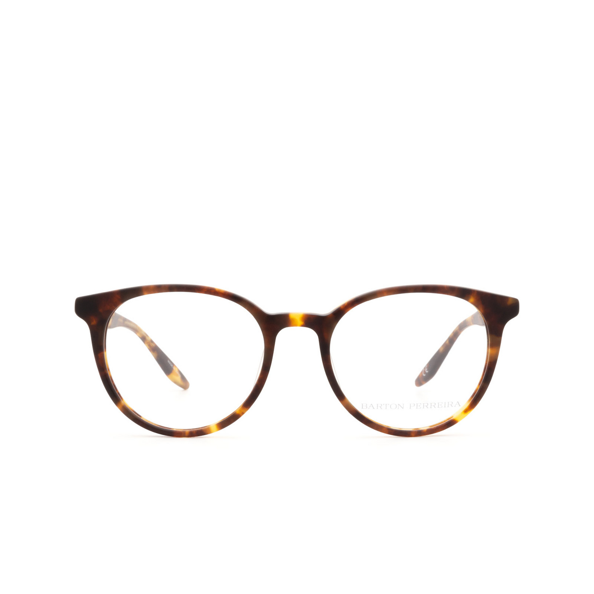 Barton Perreira® Round Eyeglasses: Auralea BP5087 color Havana 1IQ - front view.
