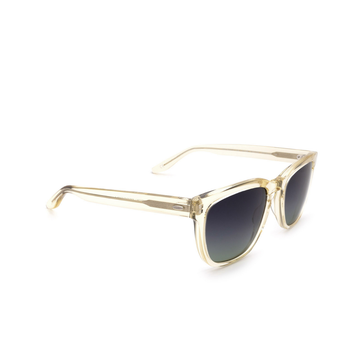 Barton Perreira® Square Sunglasses: Coltrane BP0013 color Champagne 0LH - three-quarters view.